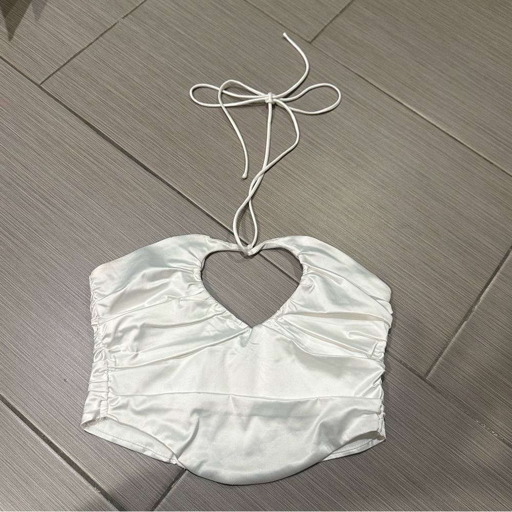 White corset Top
